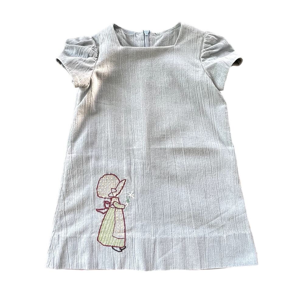 Vintage Girl's Toddler's Children's Dress 5